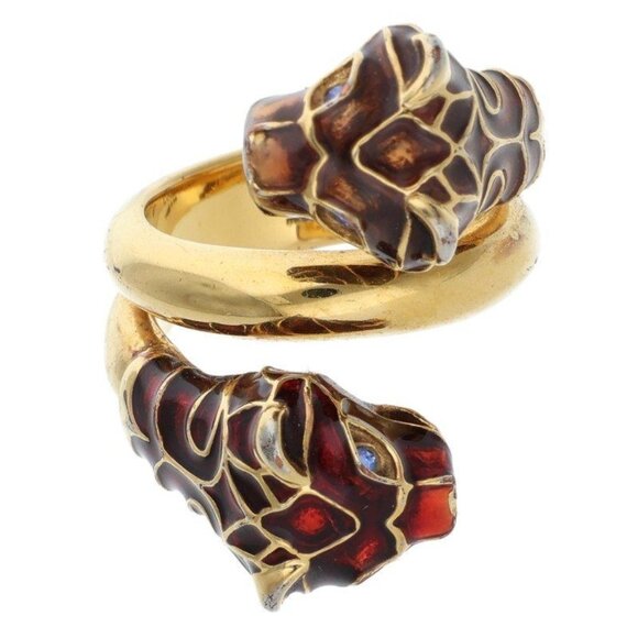 Gucci Garden Snake Ring 7.5